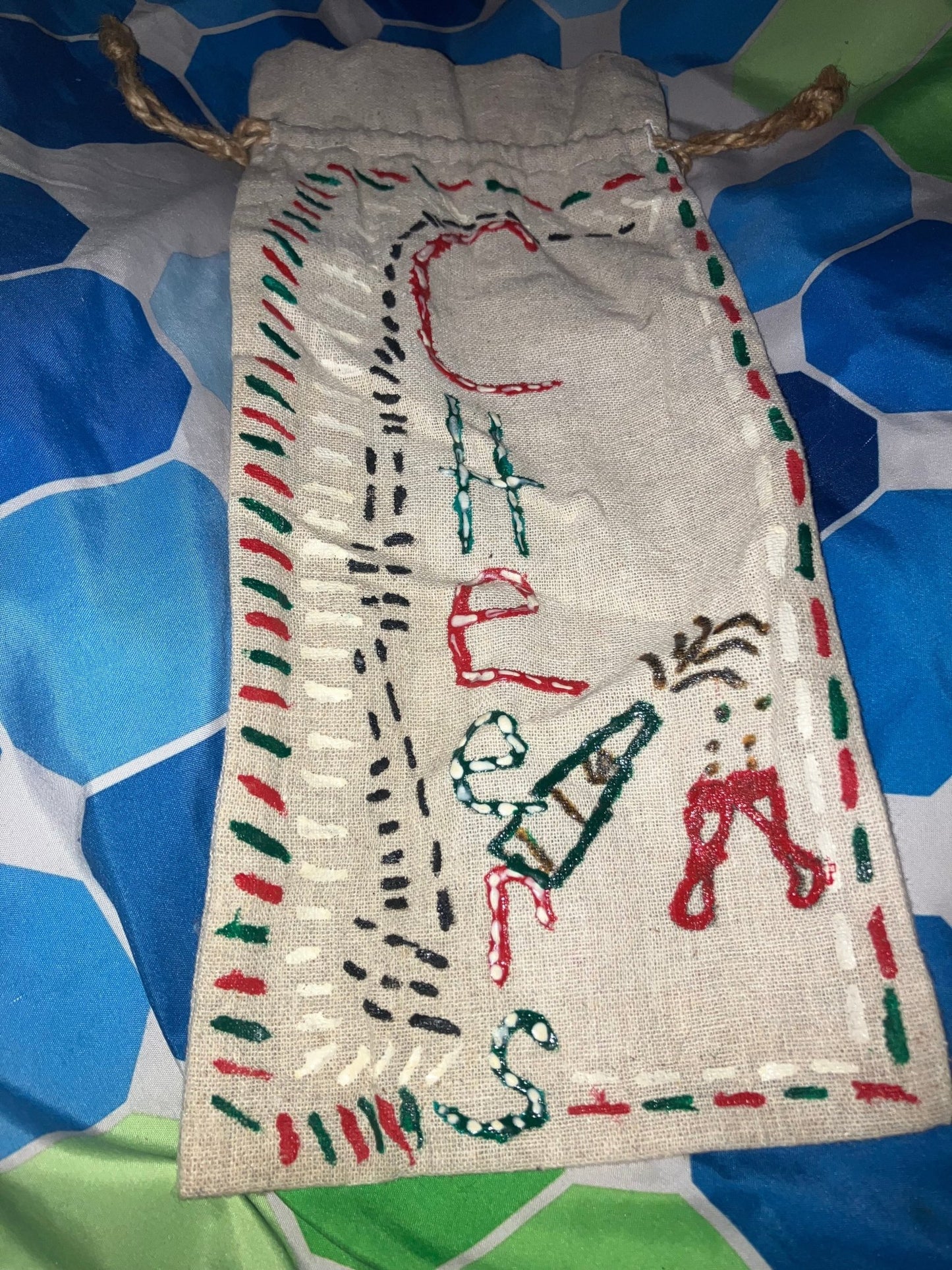 Custom Wine bag - Handmadewithpurelove