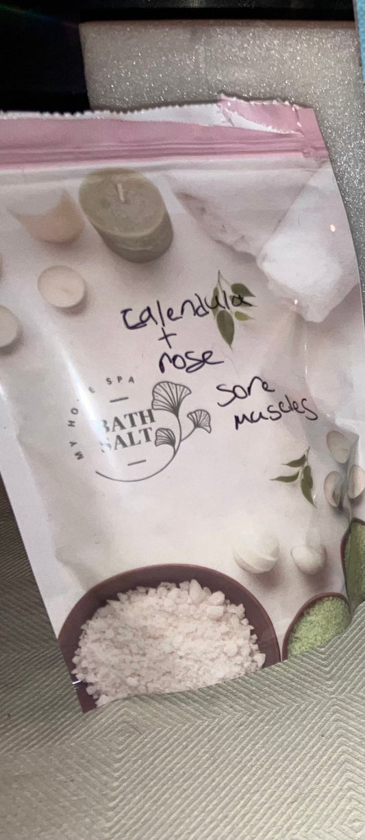 Calendula and 🌹 sore muscle bath salts - Handmadewithpurelove