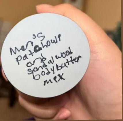 Men’s Patchouli and Sandalwood body body butter - Handmadewithpurelove
